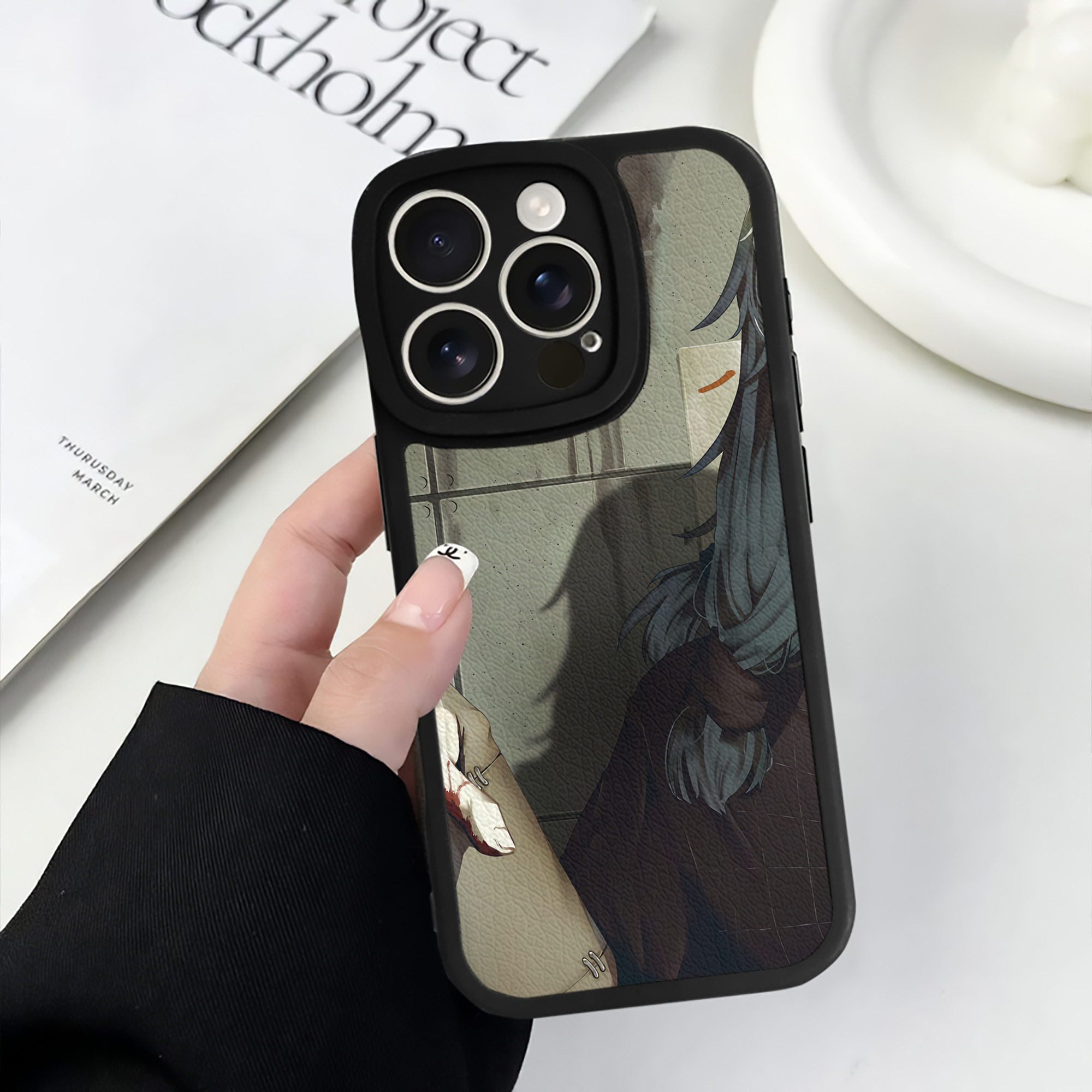 （画像用） SPY×FAMILY间谍家家酒 【iPhone 16シリーズ対応】シリコンスマホケース（レザー調） 材質：シリコン